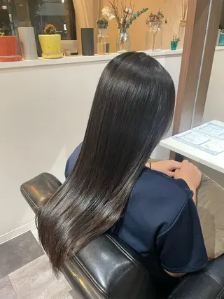 ロング かりん髪質改善 /メンズカットのヘアスタイル