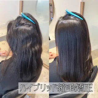 ロング パーマ ブリーチ縮毛矯正/ デサキ ショウヘイのヘアスタイル