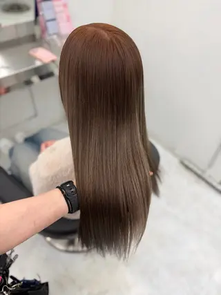 カラー 透ける透明感カラー 🎀anju/渋谷のヘアスタイル