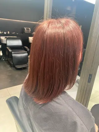 ショート カラー カラー/縮毛矯正 ムロのヘアスタイル