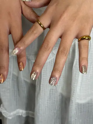 ネイル kiii.__ ✴︎*のネイルデザイン