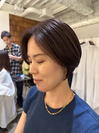 ショート 骨格診断/似合わせ カットあさみななこのヘアスタイル
