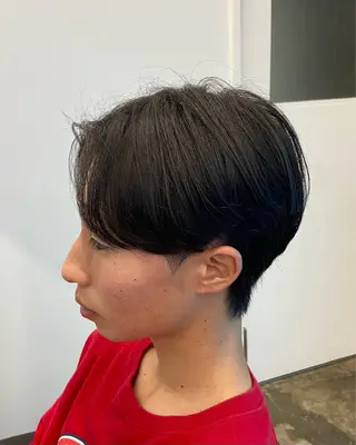 メンズ THE DAY TOKYO men's cut 表参道/青山所属・メンズセンターパート 外人風ヘア/KOTAのヘアスタイル