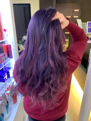 ロング ReHyd BEAUTÉ salon&store 心斎橋店所属・❤️MASAKO❤️ 🌸🩷エクステ🩷のヘアスタイル