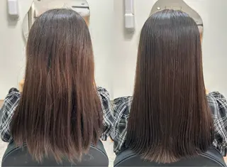 セミロング TELAHAIR岡野 春奈のヘアスタイル