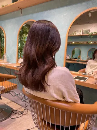 セミロング 🐥ボブ/レイヤー 髪質改善/halcaのヘアスタイル