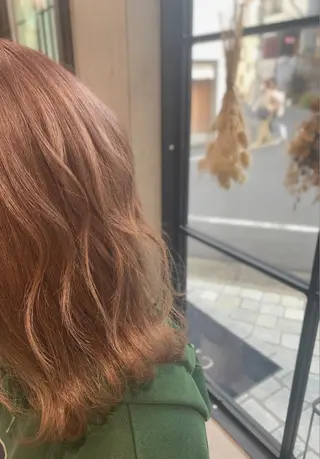 ミディアム カラー stylist  ＊ mahoのヘアスタイル