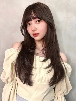 ロング カラー GLROW 大宮のヘアスタイル