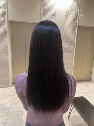 ロング saki‪🌱‬♡ /ボブ/透明感カラーのヘアスタイル