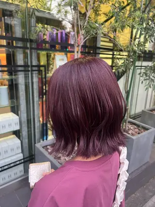 カラー 艶カラー/eye 🫧ྀི/栞のヘアスタイル