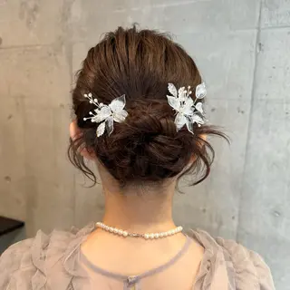 セミロング ヘアアレンジ サロンエイミー伏見店所属・伴 麻彩のその他イメージ