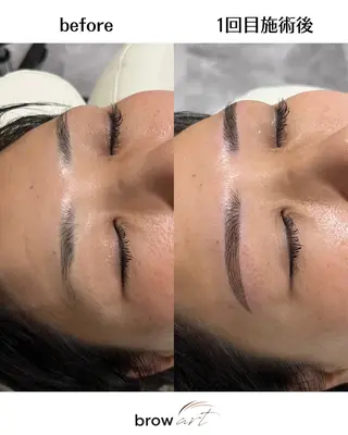 アイブロウ brow art 上野 / 吉橋のマツエク・マツパデザイン