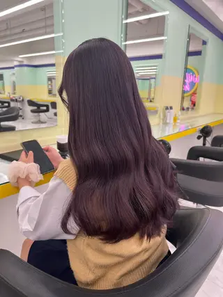 ロング カラー エクステモデル 募集💖まなみのヘアスタイル