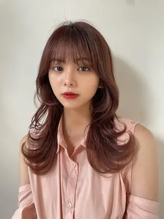 ミディアム ❤️ショートカット ・顔周りカット❤️のヘアスタイル