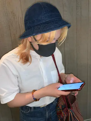 ミディアム カラー 🌼sunc HINAMI🌼のヘアスタイル