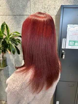 セミロング カラー 髪質改善/艶髪様 🍎豊田修太郎のヘアスタイル