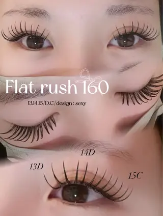 マツエク・マツパ CLULUN倉敷店 kawate🌵のマツエク・マツパデザイン