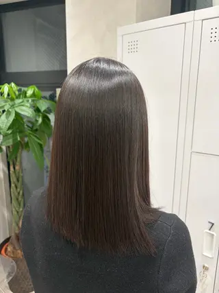 ミディアム 縮毛👱🏽‍♀️ 🎀海外ハイライトのヘアスタイル