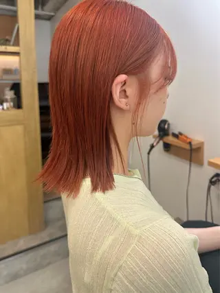 ミディアム カラー lelu所属・lelu / 佐々木のヘアスタイル