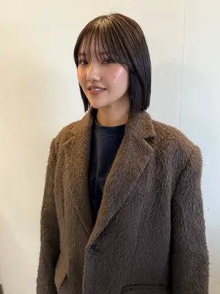 ショート レイヤーカット\ウル フ　chinatsuのヘアスタイル