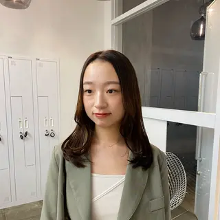 ロング clear of hair　 池下店所属・川角 しなのヘアスタイル