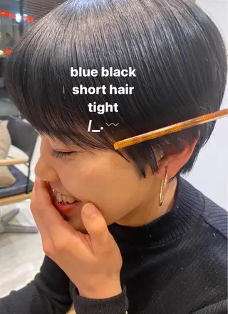 ショート カラー パーマ指名No1 /namiのヘアスタイル