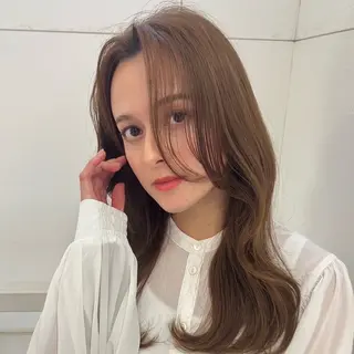 ロング カラー 女性支持率No.1ハ イトーン特化神田真志のヘアスタイル