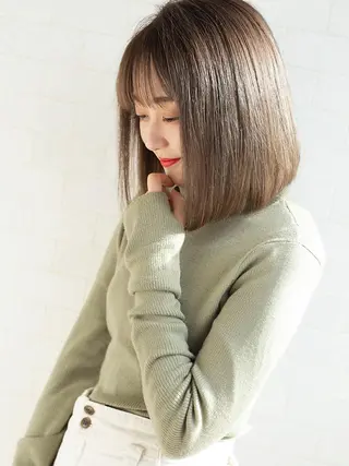 ショート カラー ツヤ髪になりたい方へ 🩷柴田知亜希のヘアスタイル