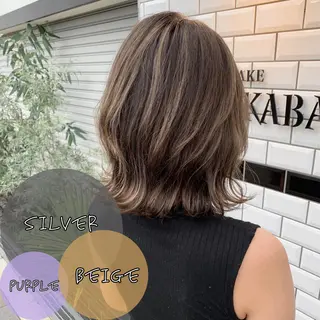 ショート カラー 喜友名 泉樹のヘアスタイル