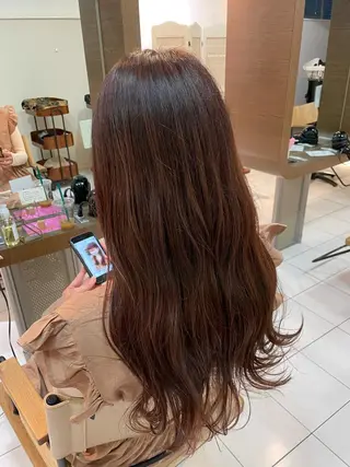 ロング カラー 透明感カラー/ 寺田千雅子のヘアスタイル