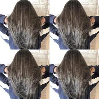 ミディアム カラー JILBLAN京都 ショート/ハイライトのヘアスタイル