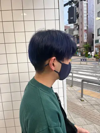 ショート カラー 武井 弘希 ブリーチなしカラー✨のヘアスタイル