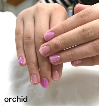 ネイル orchid ♡オーキッドのネイルデザイン