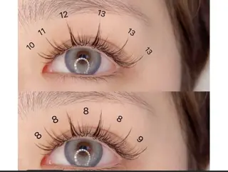 マツエク・マツパ ＬＢ美容サロン　池袋西口店所属・み みのマツエク・マツパデザイン