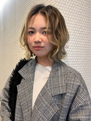 ショート レイヤー/暖色/ 髪質改善/永礼芳果のヘアスタイル