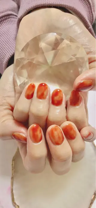 ショート カラー キッズ ネイル マツエク・マツパ 💎ビューティサロン 湘南　RIRAN💎のネイルデザイン