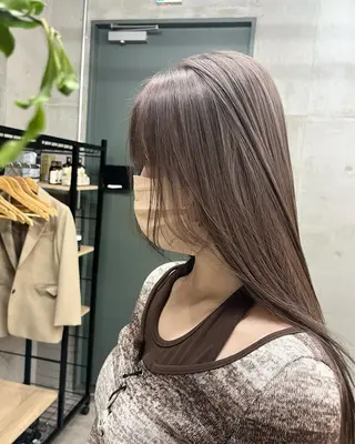 ロング カラー SALT WATER所属・🫐 𝐌𝐚𝐨 🫐似合わせcutのヘアスタイル