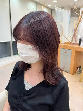 ミディアム LUNA🌙韓国ヘア 🌙レイヤーカットのヘアスタイル