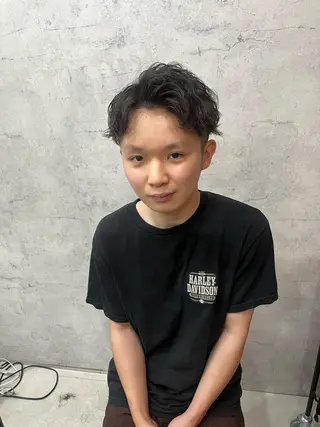 ショート メンズ 鹿児島 TSUBASAのヘアスタイル