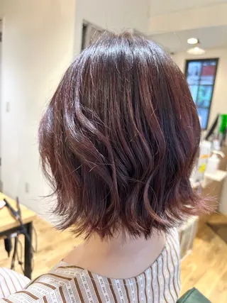 ショート カラー RYUCK所属・暖色＊艶カラー /Chitose🎀のヘアスタイル