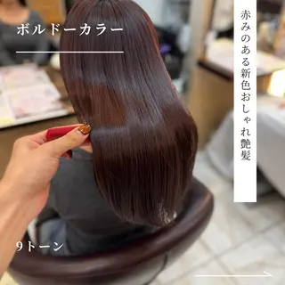 ロング ⭐️透け感カラー /齊藤容史⭐️のヘアスタイル