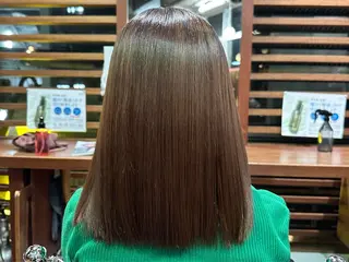 ミディアム 髪質改善トリートメント&ケアカラー MRN.新宿西口所属・👑MRN👑 HIROMIのヘアスタイル