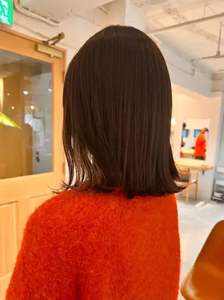 ミディアム カラー カラー/レイヤー /カット泉谷七登のヘアスタイル