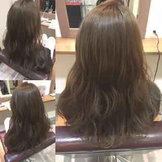 ロング カラー hair salon Ranun髪質改善のヘアスタイル