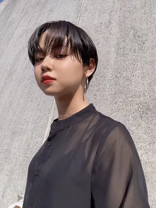 ショート カラー 柔らか質感/髪質改善 ⚡️Ren⚡のヘアスタイル