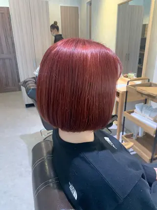 ショート カラー unöi所属・3月Open unöi  ホナミのヘアスタイル