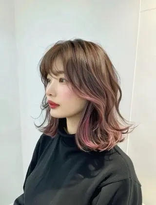 カラー MODEK's松原店 みかのヘアスタイル