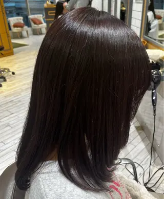 ミディアム カラー 高橋 雪声のヘアスタイル