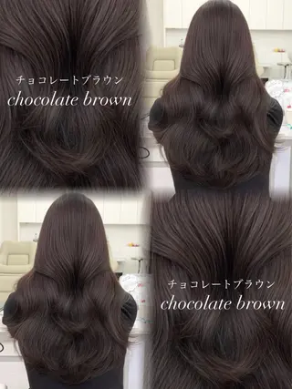 ロング カラー 韓国ヘア　紗希 🦋のヘアスタイル
