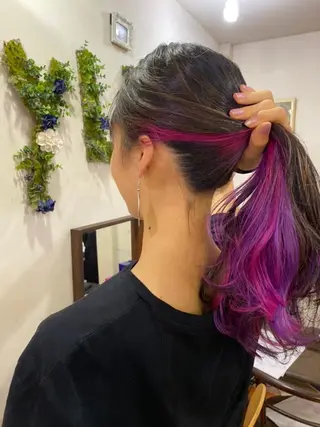 ロング カラー Tina所属・「Tina」一木 智之のヘアスタイル